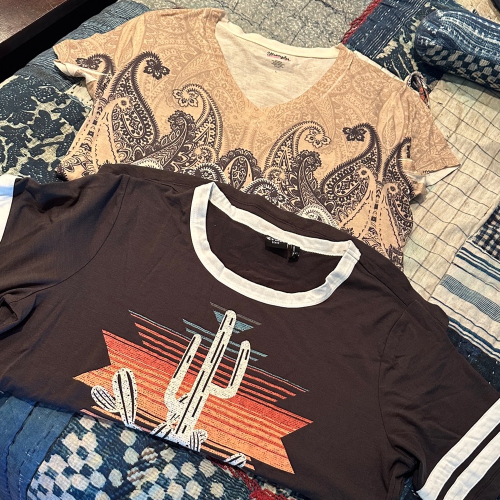 Western women’s tshirts cruel girl and wrangler